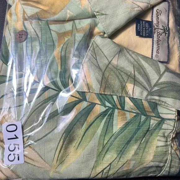 Vintage 90s Tommy Bahama Relax Fit Hawaiian 100% Silk - Picture 9 of 9